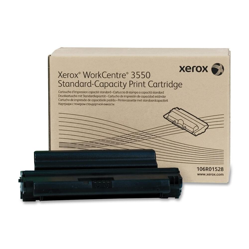 XER106R01528 - Toner cartridge is designed for use with Xerox WorkCentre 3550. Cartridge yields approximately 5,000 pages.