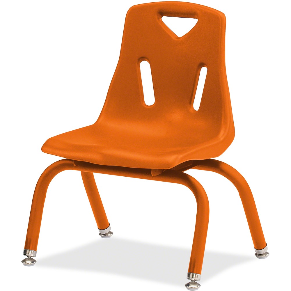JNT8120JC1114 - Add color to your space and make children comfortable with these stackable chairs. Child-friendly design promotes seating comfort, durability and attractive styling. Polypropylene shell is easy to clean, prevents blushing and dissipates annoying static electricity. Guides reduce noise, prevent snags and don't rust. Nonexposed rivets prevent snags for safe use. Frame is made of heavy-gauge steel for a durable, long-lasting design. Stylish legs give a seamless look and perfectly match Berries tables (sold separately).
