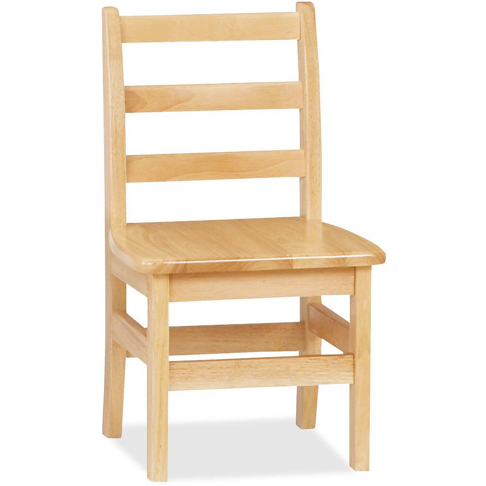 JNT5912JC - Encourage good posture with these ladderback chairs. Rails are properly spaced for child safety. Durable plastic glides won't rust or snag carpets. Solid hardwood construction offers durable, long-lasting use.