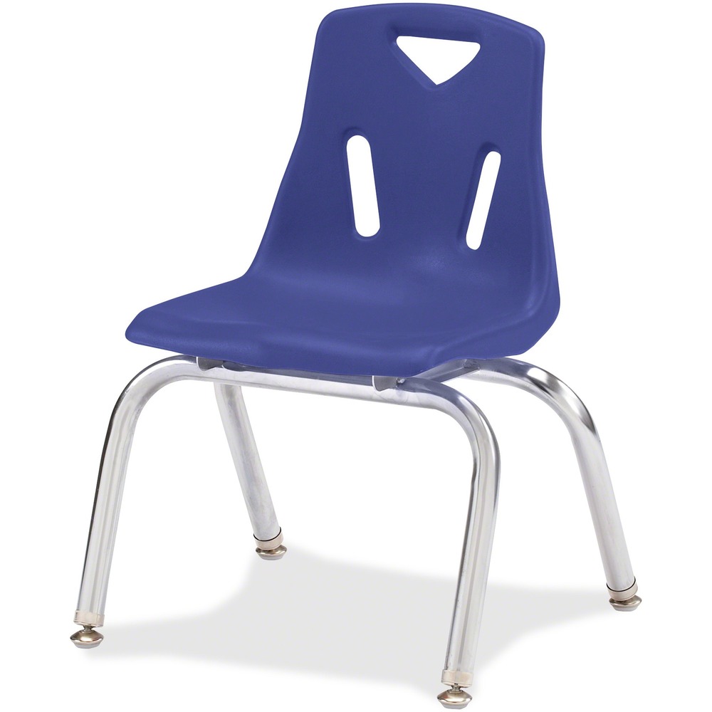 JNT8146JC1003 - Add color to your space and make children comfortable with these stackable chairs. Child-friendly design promotes seating comfort, durability and attractive styling. Polypropylene shell is easy to clean, prevents blushing and dissipates annoying static electricity. Guides reduce noise, prevent snags and don't rust. Nonexposed rivets prevent snags for safe use. Frame is made of heavy-gauge steel for a durable, long-lasting design. Stylish legs give a seamless look and perfectly match Berries tables (sold separately).