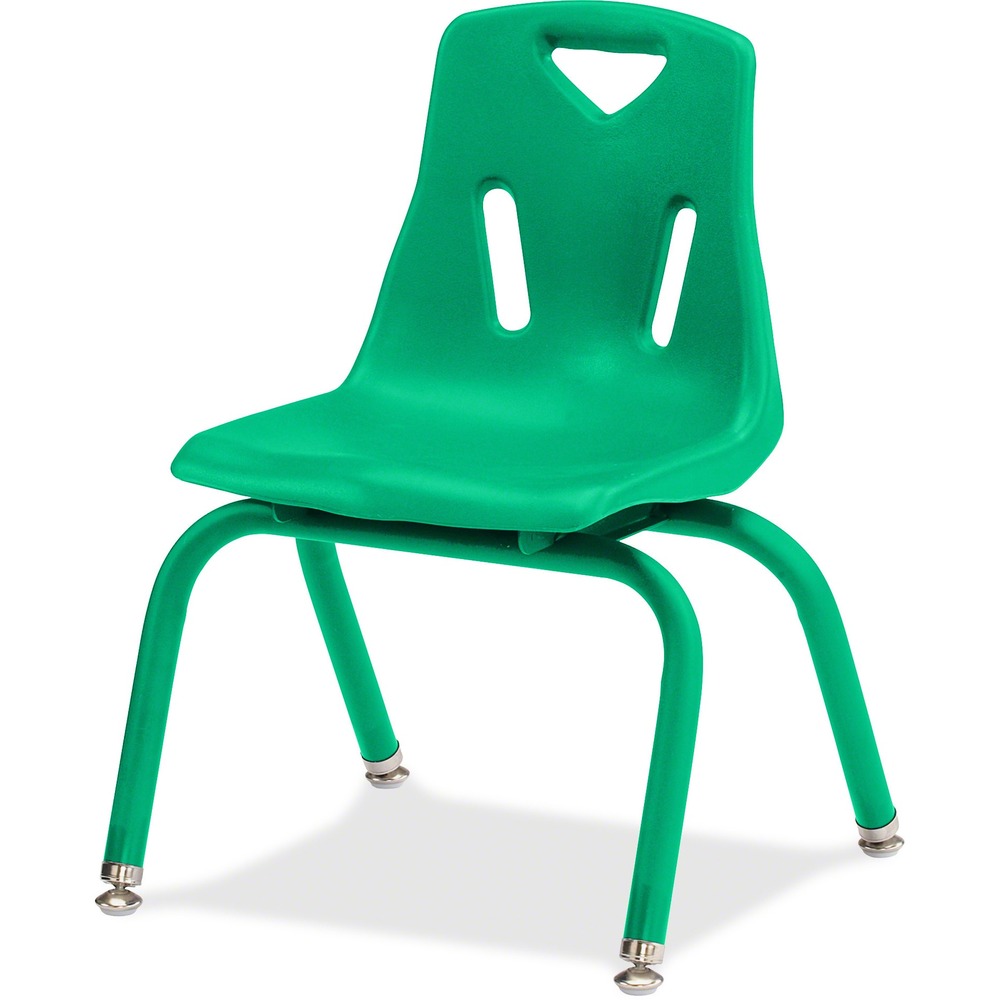 JNT8126JC1119 - Add color to your space and make children comfortable with these stackable chairs. Child-friendly design promotes seating comfort, durability and attractive styling. Polypropylene shell is easy to clean, prevents blushing and dissipates annoying static electricity. Guides reduce noise, prevent snags and don't rust. Nonexposed rivets prevent snags for safe use. Frame is made of heavy-gauge steel for a durable, long-lasting design. Stylish legs give a seamless look and perfectly match Berries tables (sold separately).