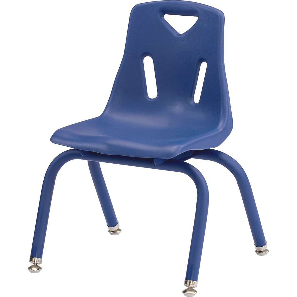 JNT8124JC1003 - Add color to your space and make children comfortable with these stackable chairs. Child-friendly design promotes seating comfort and offers durability and attractive styling. Polypropylene shell is easy to clean, prevents blushing and dissipates annoying static electricity. Guides reduce noise, prevent snags and don't rust. Nonexposed rivets prevent snags for safe use. Frame is made of heavy-gauge steel for a durable, long-lasting design. Legs give a seamless look and perfectly match Berries tables (sold separately).