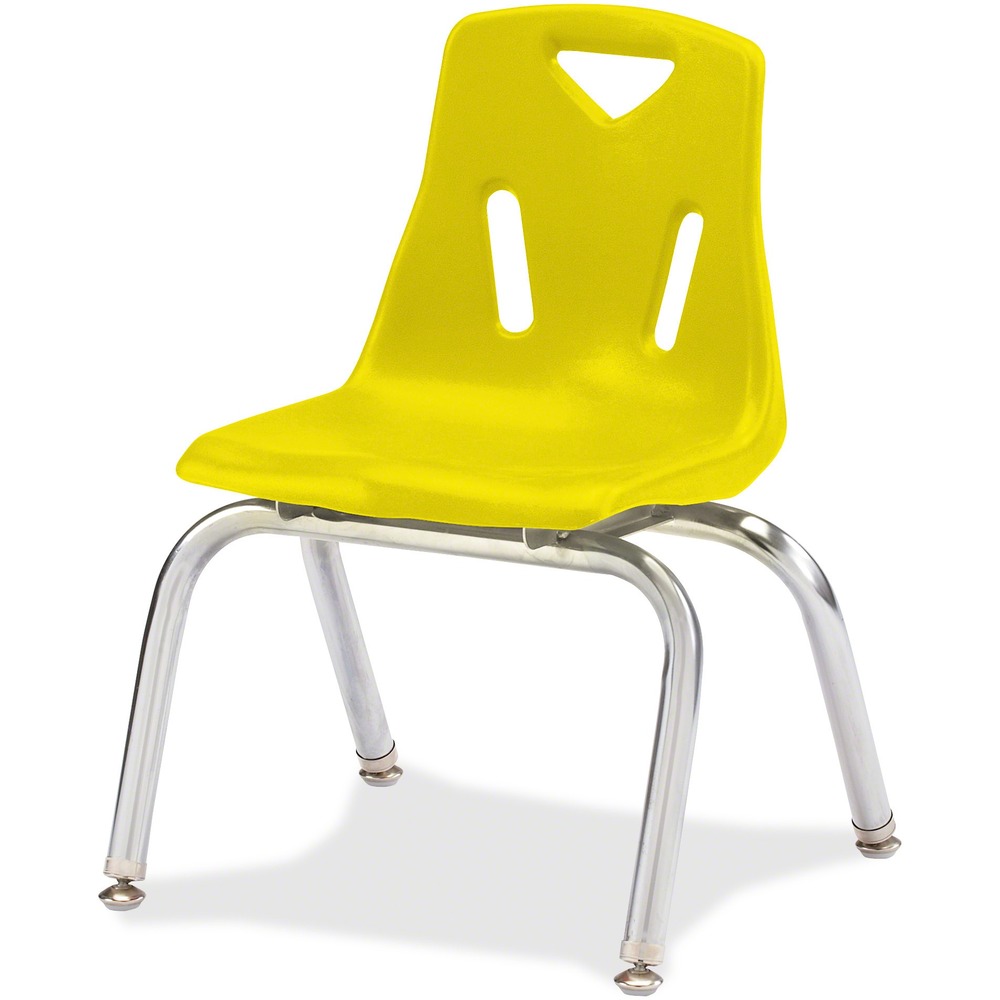 JNT8142JC1007 - Add color to your space and make children comfortable with these stackable chairs. Child-friendly design promotes seating comfort, durability and attractive styling. Polypropylene shell is easy to clean, prevents blushing and dissipates annoying static electricity. Guides reduce noise, prevent snags and don't rust. Nonexposed rivets prevent snags for safe use. Frame is made of heavy-gauge steel for a durable, long-lasting design. Stylish legs give a seamless look and perfectly match Berries tables (sold separately).