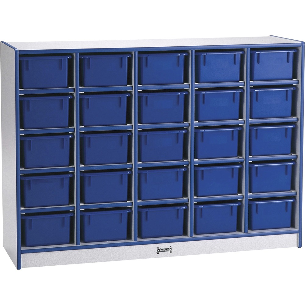 JNT0425JCWW003 - Cubby storage unit encourages an organized classroom. MAXBrackets allow the unit to be moved effortlessly from room to room without causing stress on the wheels and brackets. Wheels are made of hard rubber and won't leave black marks on your floor. Laminate is durable and features an easy-to-clean surface. TRUEdge is permanently thermo-fused to the edges to prevent chipping. Standard Write-n-Wipe recessed backs can be easily wiped clean.