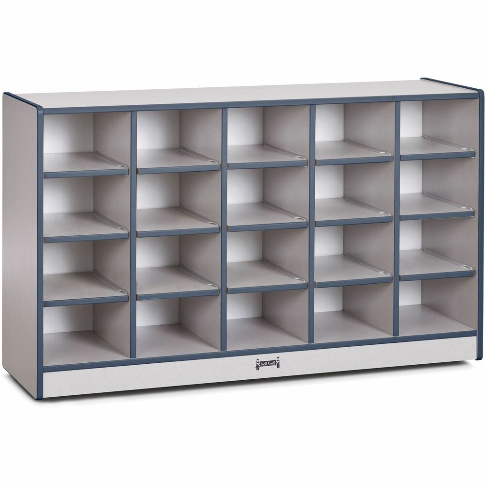 JNT0420JCWW112 - Cubby storage unit encourages an organized classroom. MAXBrackets allow the unit to be moved effortlessly from room to room without causing stress on the wheels and brackets. Wheels are made of hard rubber and won't leave black marks on your floor. Laminate is durable and features an easy-to-clean surface. TRUEdge is permanently thermo-fused to the edges to prevent chipping. Standard Write-n-Wipe recessed backs can be easily wiped clean.