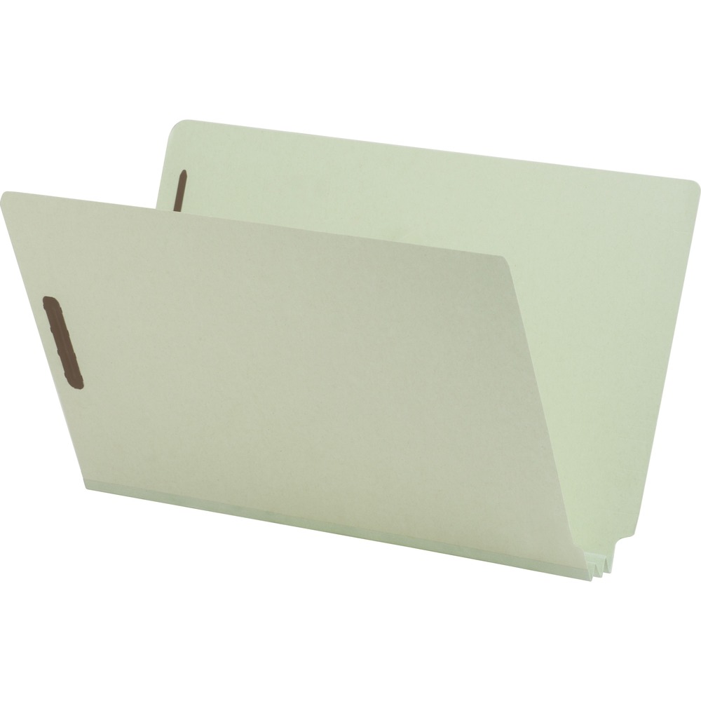 NATSP17266 - Fastener folders are made for large, bulky files. Keep large amounts of legal-size paperwork in sequential order for frequent reference. Each fastener folder features a durable Tyvek gusset, 2" embedded fastener, and 2" expansion. Covers are made of 25 point stock. Each folder contains a high percentage of recycled material.