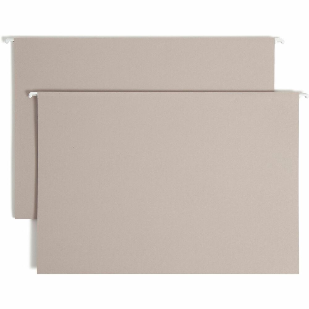 SMD64340 - TUFF Hanging Folders feature an Easy Slide Tab, 2" expansion, and sturdy construction. Specially designed reinforced rods are 40 percent stronger than in standard hanging folders to resist bending and paper tearing. Tabs easily slide and secure into the position you choose. Folders are made of 14 point colored stock and include replaceable white tab inserts.