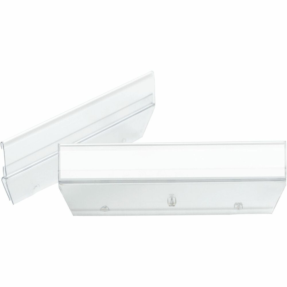 SMD64626 - Easy Slide Tabs are heavy-duty plastic tabs that easily slide and secure into the position you choose. No more dealing with tabs that fall off or end up in the bottom of your file drawer. Angled tabs are compatible with most hanging folders and can be added to both letter-size and legal-size hanging folders. 1/3-cut tabs include replaceable white tab inserts.