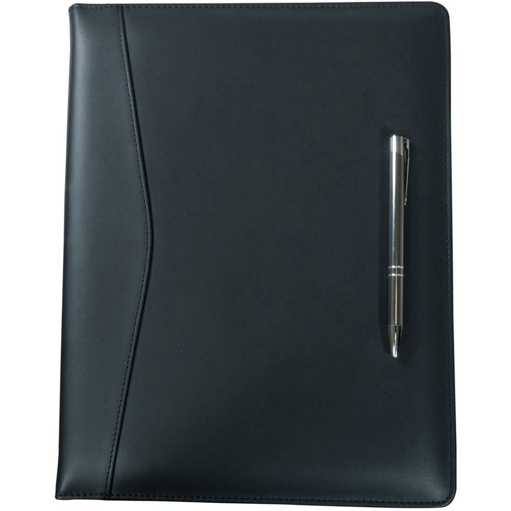DACE1001 - Portfolio features a lightweight design to let you easily keep it with you throughout the day. Interior pen loop keeps your writing utensil within quick reach. It also includes a letter-size writing pad and two business card slots. Top-grain leather adds professional style to any work space.