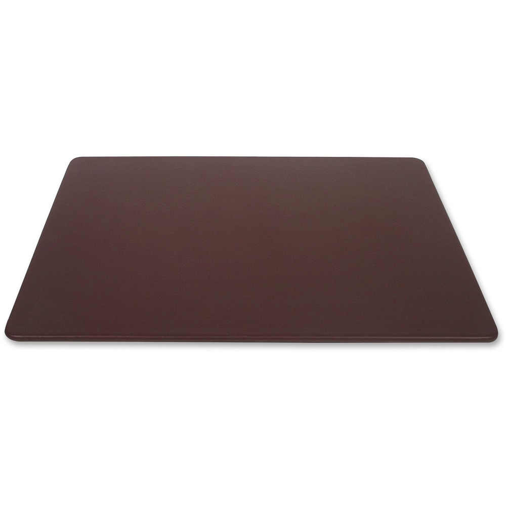 DACP3412 - Desk mat features a Permaflat core that adds rigidity and strength to the mat for long-lasting use. Wrapped-edge pad design offers increased durability to prevent it from weakening at its critical areas. Top-grain leather material is incredibly strong and offers a luxurious look that's perfect for any professional environment. Plus, its smooth velveteen lining on the bottom offers excellent protection where you need it most.