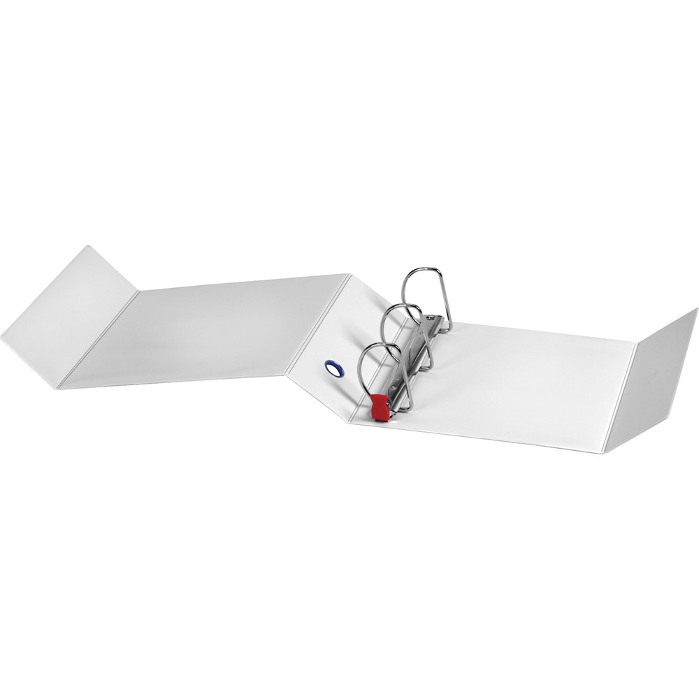 CRD43140CB - Freestanding view binder features a magnetic flap closure that stabilizes the binder, allowing it to stand and stack unaided. It is ideal for presentations, meeting handouts, sales proposals and employee manuals. Included color ID rings snap in and out of the built-in finger-pull on the spine so you can color-code your binder. Finger hole on the spine makes it easy to retrieve binder from shelves. Clear overlay allows easy customization on all three sides with one letter-size sheet. The nonstick overlays on front, spine and back will not stick to your custom title sheets and is nonglare and archival-safe for all documents including photos. One-Touch EasyOpen Slant-D rings open, close and lock with one simple motion, earning the Ease-of-use Commendation from the Arthritis Foundation. Slant-D ring binders hold 25 percent more than standard round-ring binders. Back-mounted steel rings offer a 4" capacity that holds approximately 775 sheets. Binder also features exposed rivets.