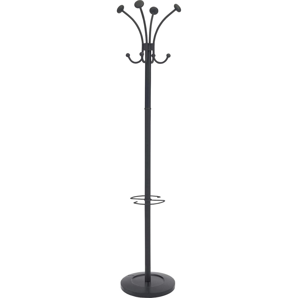 ABAPMVIENAN - Coat stand offers a convenient spot to hang clothes and accessories on its four double pegs. The design is kind to clothes thanks to the pegs' large finishings. Large base and its 4' height deliver great stability. Quickly assemble without any tools or any screws.