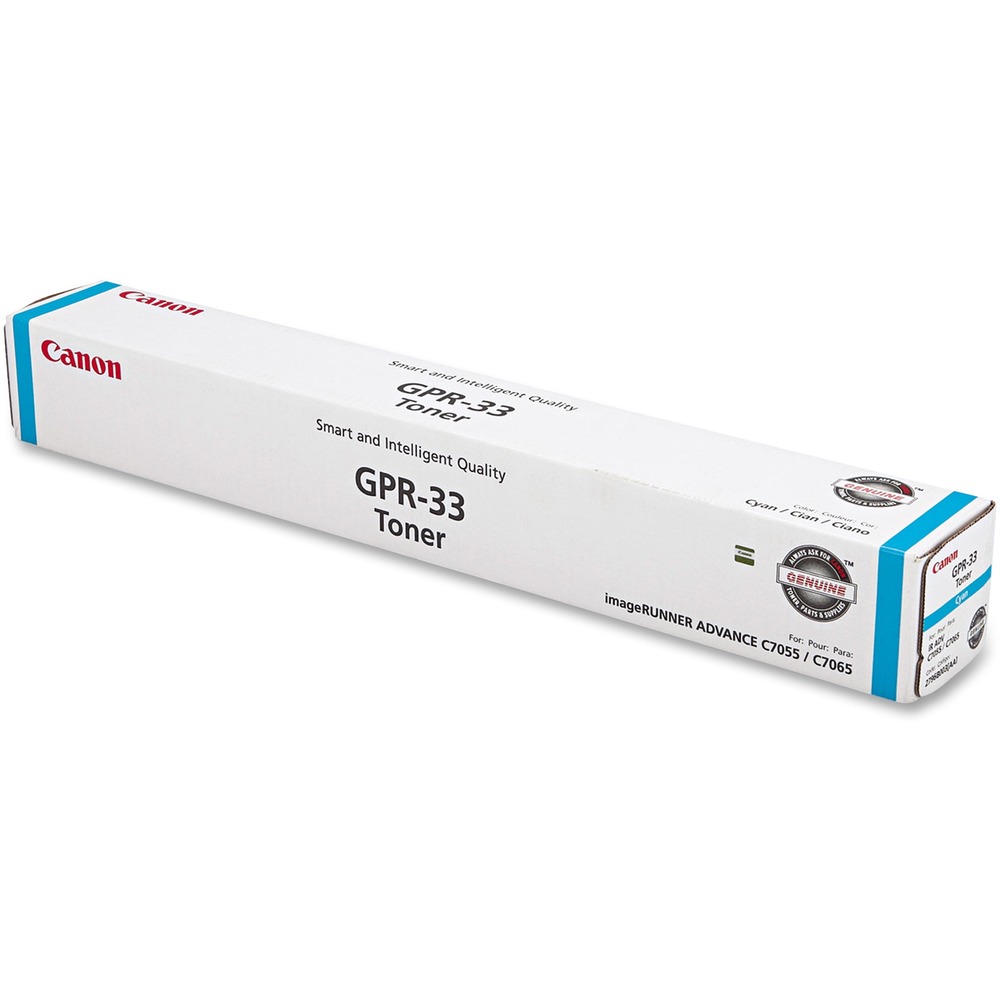Canon GPR-33 Original Laser Toner Cartridge - Cyan - 1 Each - 52000 Pages