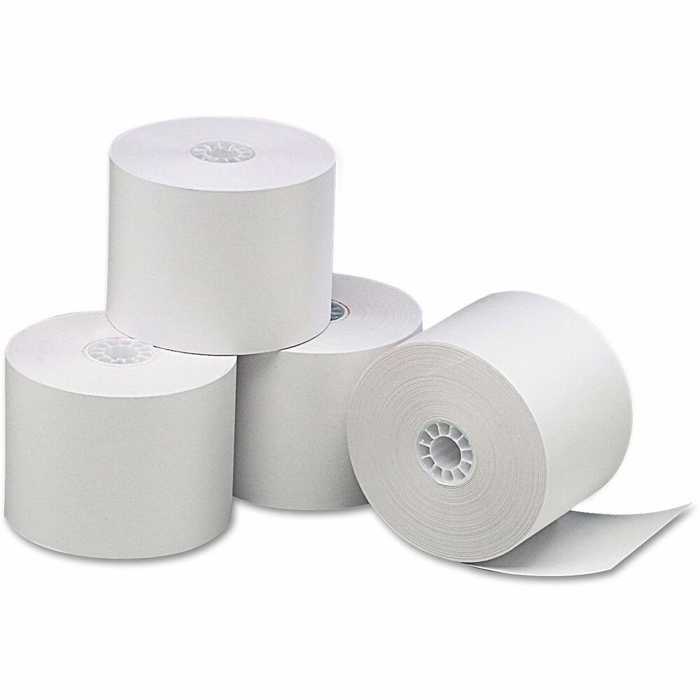 UNV35761 - This product utilizes heat-sensitive coating that darkens when it is exposed to heat. Designed to work efficiently in your thermal print machine. These printing paper rolls provide high quality output with crisp black printing. Best suited for receipts, shipping labels and barcode labels. Work great in offices, schools, factories and at home.