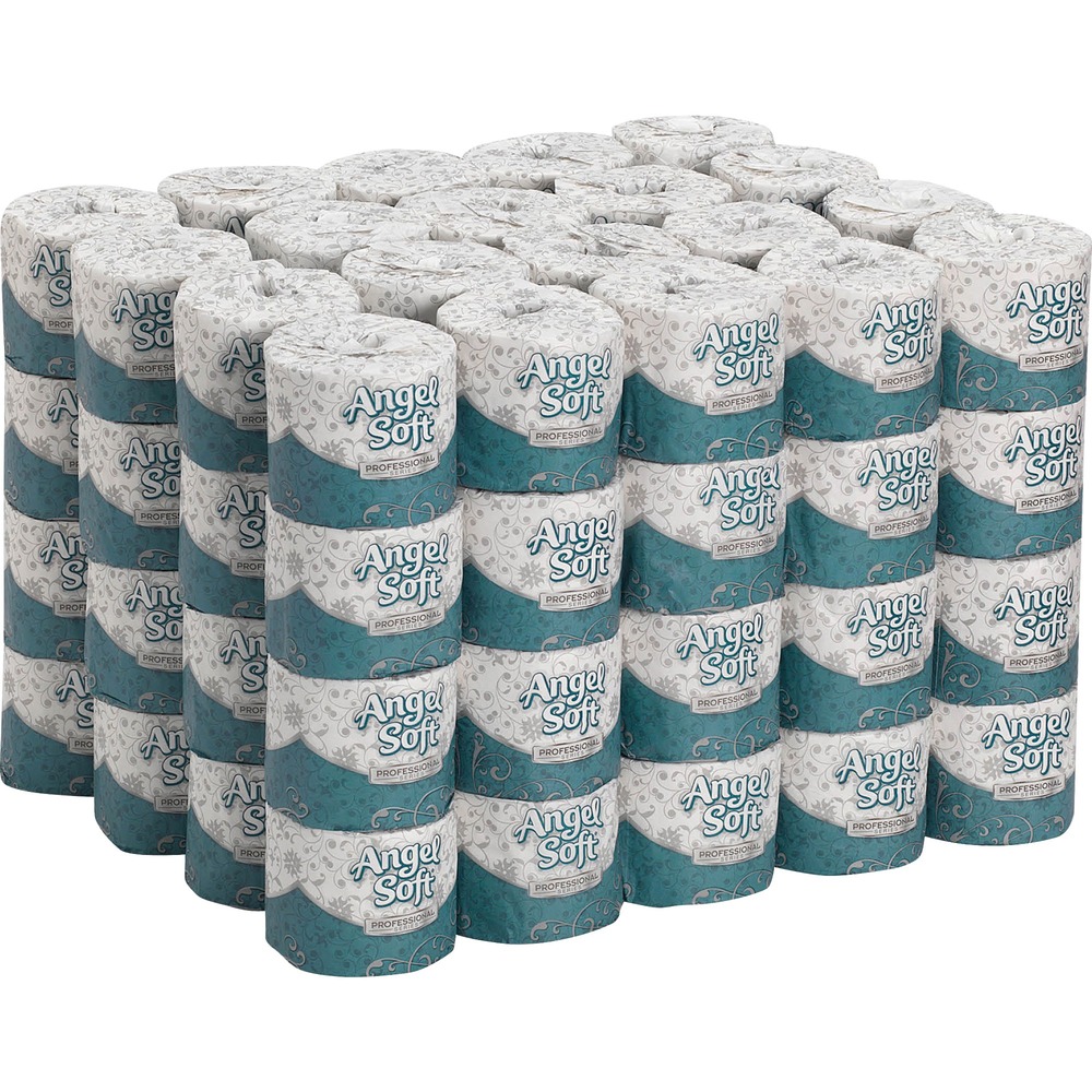 GPC16880 - Premium, 2-ply bath tissue delivers the appearance and softness of at-home tissue for today's discerning business customers that you want to impress. Angel Soft PS Premium Bath Tissue features an attractive emboss and offers clean upscale packaging coordinates with decor. High-capacity, 450-sheet rolls decrease roll changes so it reduces labor costs. Tissue is safe for all standard sewer and septic systems. More from the Manufacturer