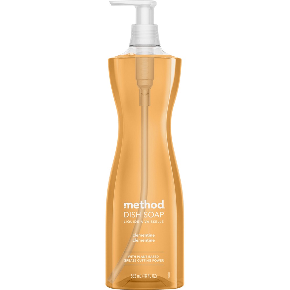 MTH00735 - With a sleek silhouette, on-trend color and fabulous fragrance, this Dish Soap helps you step up your sink-side style. Made with plant-based cleaning ingredients and a fresh, kitchen-inspired scent, this counter-worthy beauty is a mini remodel in a bottle. Small profile takes up less countertop space. Streamlined pump bottle uses 35 percent less plastic than previously packaged but still delivers the same great suds for ultra grease-fighting. Contoured shape makes it easy to grip. Biodegradable formula is made with plant-based cleansers and other thoughtful ingredients. Clementine scent delivers a citrus fragrance that is clean, bright and cheery.