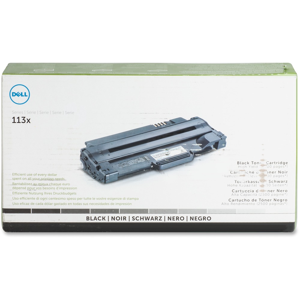 DLL2MMJP - Toner cartridge is designed for use in Dell 1130, 1130n, 1133 and 1135n laser printers. Toner delivers excellent print quality and sharp images and text. Cartridge yields approximately 2,500 pages based on 5 percent page coverage.