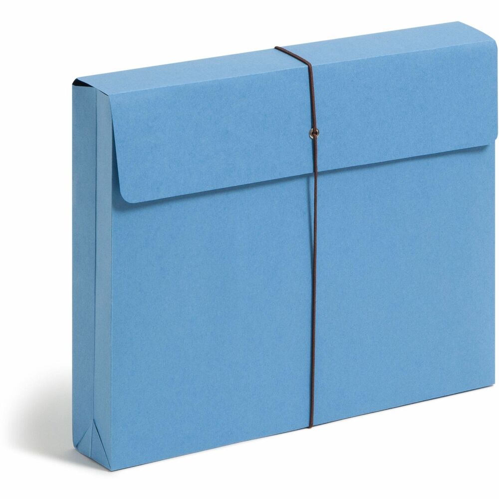 SMD77203 - Organize lecture notes, workbooks and papers for a single subject with Expanding Wallets. Each features heavy-duty construction, full-height gussets, and an elastic cord to keep the protective flap securely closed for easy transport. Heavy-duty wallet expands up to 2" and is made of 11 point colored stock.