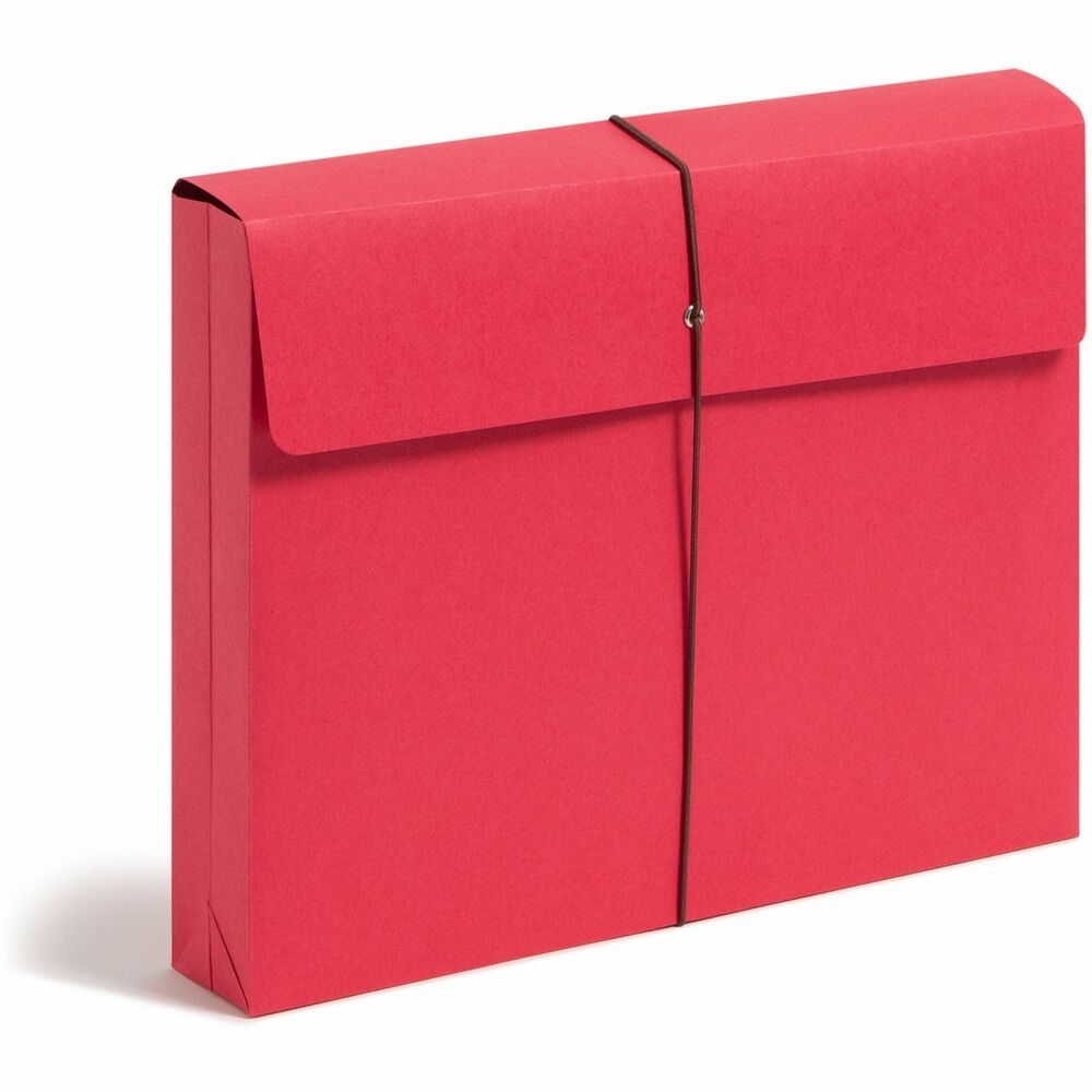SMD77205 - Organize lecture notes, workbooks and papers for a single subject with Expanding Wallets. Each features heavy-duty construction, full-height gussets, and an elastic cord to keep the protective flap securely closed for easy transport. Heavy-duty wallet expands up to 2" and is made of 11 point colored stock.