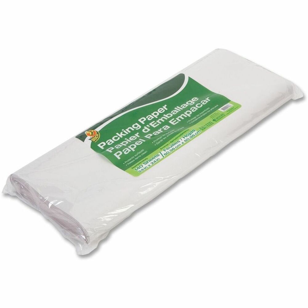 DUC1139951 - Keep your keepsakes looking their best with this handy, Packing Paper. Designed to protect your surfaces from scuffs, scratches and dust, this protective wrap is ideal for packing up boxes for a move or storing seasonal items like ornaments and decorations that you don't use year-round but still want to keep protected. Simply unwrap your belongings when you're ready. With no sticky residue, they'll be ready to show off your belongings instantly.