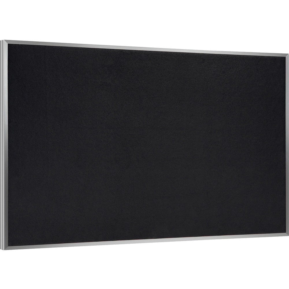 GHEATR23BK - Rubber Bulletin Board features materials that are fully recyclable. Board tack surface is manufactured using recycled rubber. Frame is made of anodized aluminum with a satin finish and contains post-industrial material. Rubber surface is self-healing and holds up under the most demanding condition. Bulletin board is easy to maintain while resisting stains and fading.