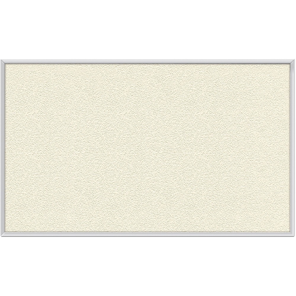 GHEAV35185 - PremaTak Vinyl Bulletin Board with a satin-finished, aluminum frame delivers outstanding durability. PremaTak vinyl is fabric-backed and laminated to a 3/8" fiberboard for improved performance in classrooms and other high-use areas. Textured vinyl masks pinholes, stands up to repeated use and is completely washable.