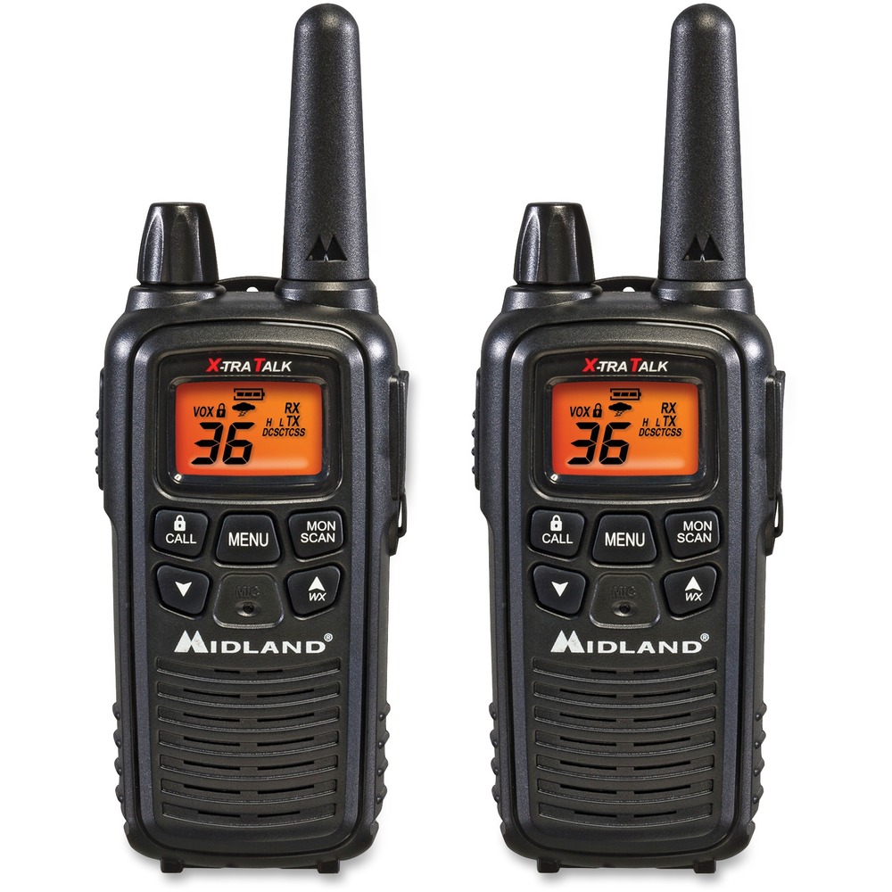 MROLXT600VP3 - When you need versatile radios for outdoor communication, these two-way radios are the perfect choice with 22 channels, 14 additional channels, and up to a 30-mile range with little obstructions. Use for hiking, boating, hunting, fishing and more. 121 privacy codes give you up to 2662 channel options to help you block other conversations. Selectable Hi/Lo power settings provide additional range and conserve battery power. The silent operation lets you turn off all tones, plus the monitor lets you check for any activity within your channel. The eVOX feature allows three levels of hands-free operation and easy voice activation. NOAA local weather alerts keep you abreast of weather conditions. Radios are powered by the included rechargeable battery packs, but may also be powered with three AAA alkaline batteries (sold separately).
