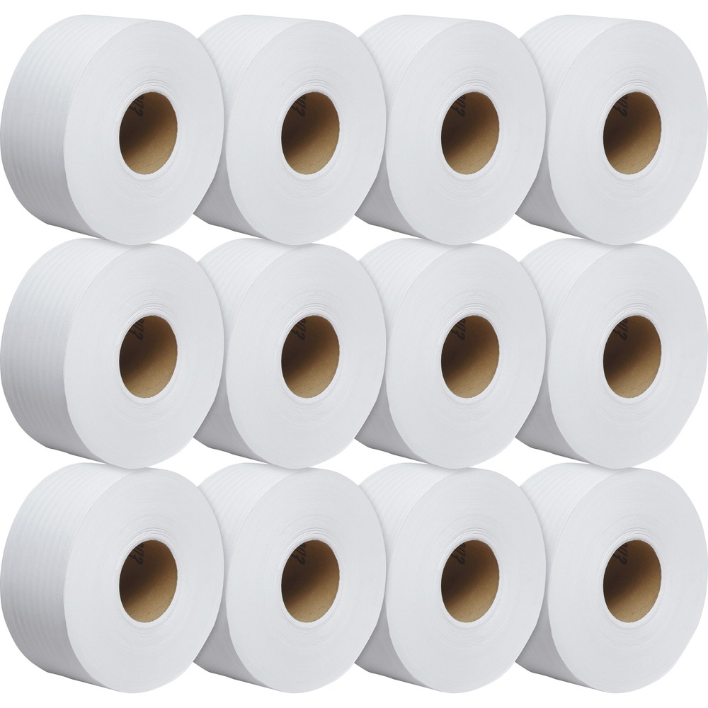 KCC07223 - Scott Essential provides a reliable balance of efficiency, performance and value. Essential Jumbo Roll Toilet Paper Rolls are a practical choice for your restroom. One roll of this high-capacity, one-ply tissue is 2,000' long equals nearly five standard rolls. Large rolls are designed to fit in dispensers made to accommodate two rolls. This system is ideal for those high-traffic areas by helping reduce runouts and refills. Rolls meet EPA standards for minimum post-consumer waste content and is FSC and EcoLogo certified. Small case size provides convenient, easy storage and handling in small spaces. More from the Manufacturer