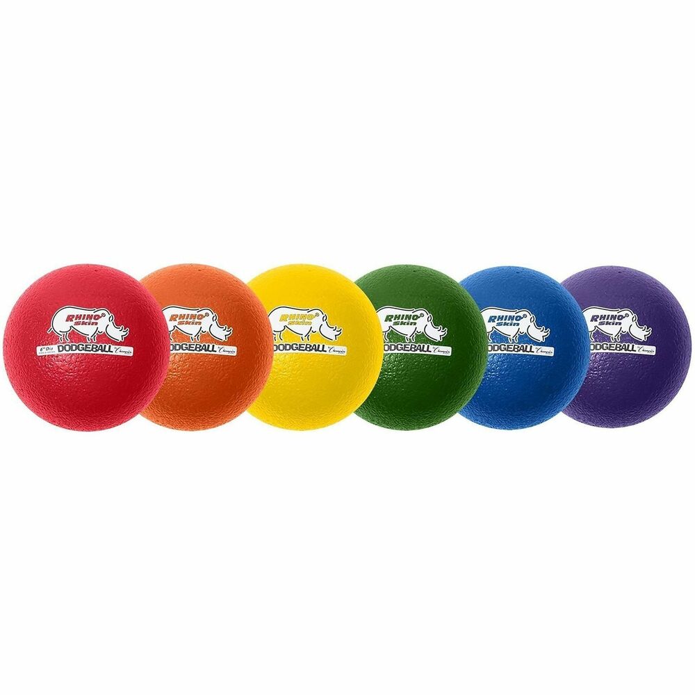 CSIRXD6SET - Designed for a variety of children's games in gym classes or on the schoolyard, the 6" Rhino Skin Low Bounce Dodgeball Set features a patented Rhino Skin coating, ensuring these tear-resistant balls will withstand intense games and daily use. At just 6.3" in diameter, these lightweight foam balls are easy for younger children to throw and catch. The low-density core prevents bouncing and stray balls, keeping them in play during the entire match. It is recommended for children ages 10 and up.
