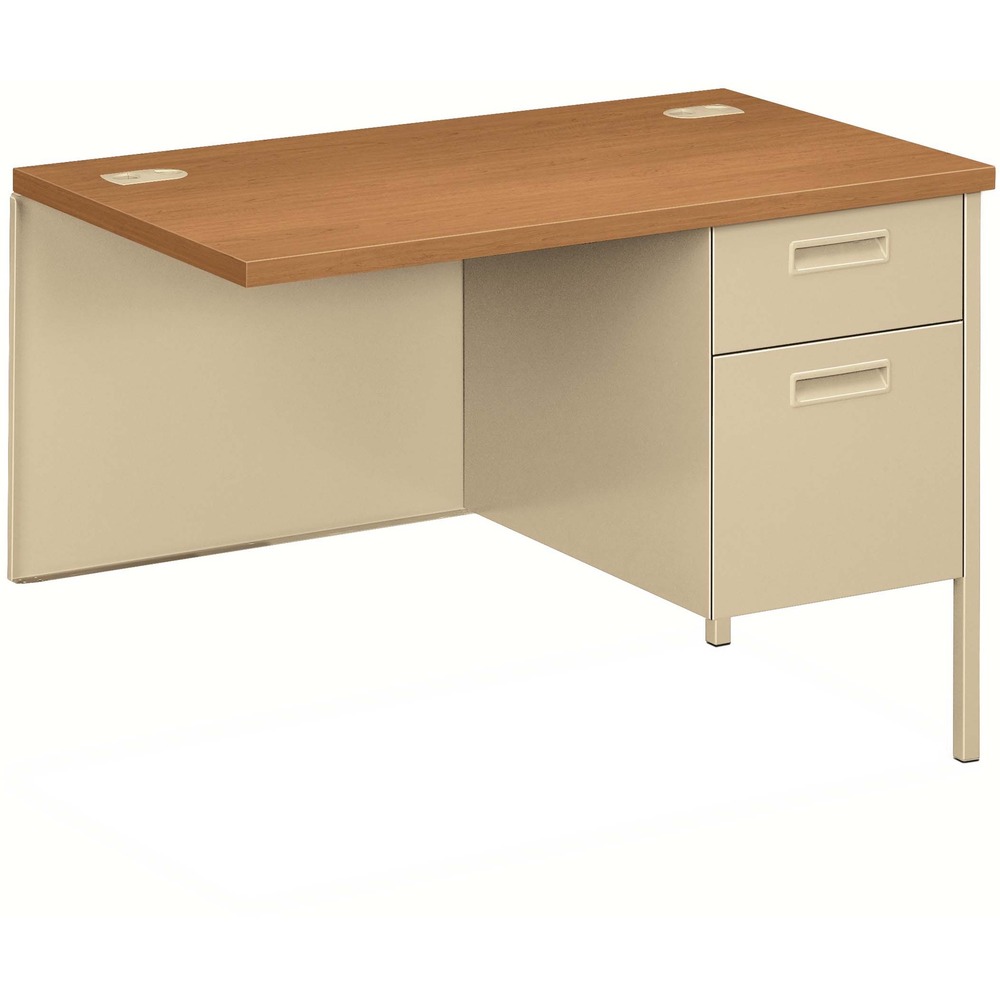 HONP3235RCL - Return with a nonlocking right pedestal is part of the Metro Classic Series, a forward-thinking flashback that marries 1960s styling with today's technology and offers excellent performance with best-in-class construction, easy-care laminate tops, built-in wire management and more. With tubular steel legs painted to match the return body, Metro Classic gives you a clean look from top to bottom. Pedestal features Tru-Fit mitered drawer fronts for precision alignment when closed. Contract-grade, multi-ply laminate stands up to scratches, spills, stains and boiling liquids. Recessed, plastic drawer handles are color-matched to the HON core paint color. The reinforced, double "O" frame for an inner structure keeps return solid and sturdy for years of use. High-sided file drawer accepts hanging files without hangrails. Box drawer is equipped with 3/4-extension, steel ball-bearing suspensions.