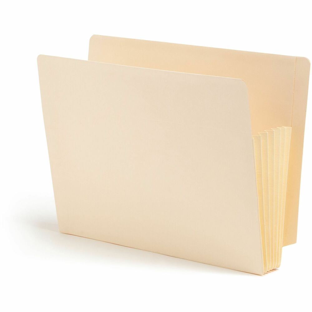 SMD75160 - Designed to be the “Iron Man” of end tab file pockets, you’ll appreciate-ate our virtually indestructible file pocket that won’t rip out, even when pulled from the shelf by the gusset. Gusset is fully-lined with tear resistant Tyvek, has special rollover reinforcement at the top, and extends into the front and back panels twice as far as standard file pockets. Hidden reinforcement strip at the point of greatest stress. Extra wide pockets accommodate standard top tab file folders.