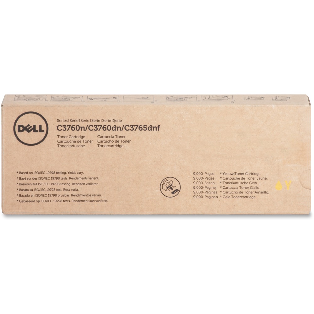 DLLMD8G4 - High-capacity toner cartridge is designed for use in Dell C3760n, C3760dn, C3765dnf and S2830dn Color Laser Printers. It delivers excellent print quality, sharp images and text. Cartridge yields approximately 9,000 pages based on 5 percent page coverage.