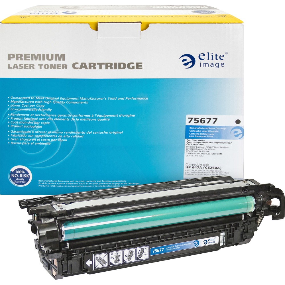 ELI75677 - Premium, replacement toner cartridge is designed to be a true quality alternative to the OEM while offering significant savings. Use in your HP Color LaserJet Enterprise CP4025n, CP4525xh, CM4540fskm MFP, CM4540f MFP, CM4540 MFP and CP4025dn for exceptional performance. Cartridge yields approximately 8,500 pages. Elite Image is ISO certified. More from the Manufacturer