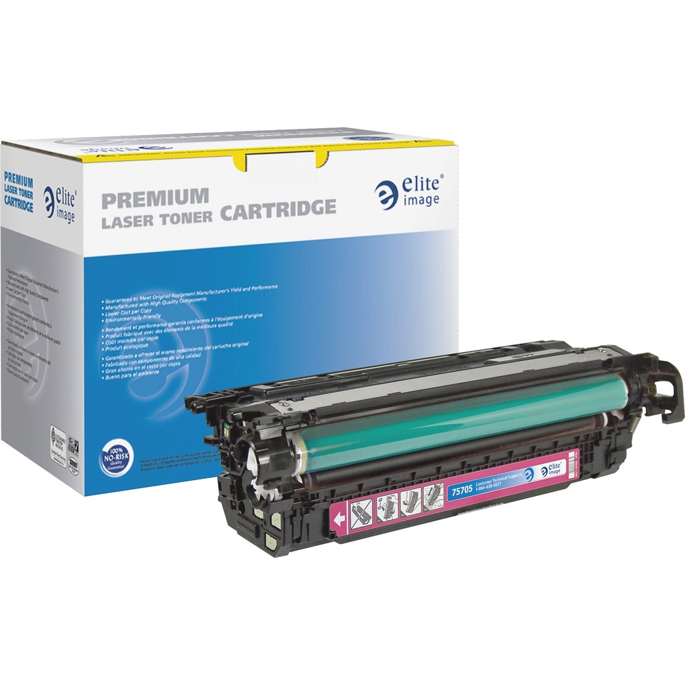 ELI75705 - Premium, replacement toner cartridge is designed to be a true quality alternative to the OEM while offering significant savings. Use in your HP Color LaserJet Enterprise CP4025n, CP4525xh, CM4540fskm MFP, CM4540f MFP, CM4540 MFP and CP4025dn for exceptional performance. Cartridge yields approximately 11,000 pages. Elite Image is ISO certified. More from the Manufacturer