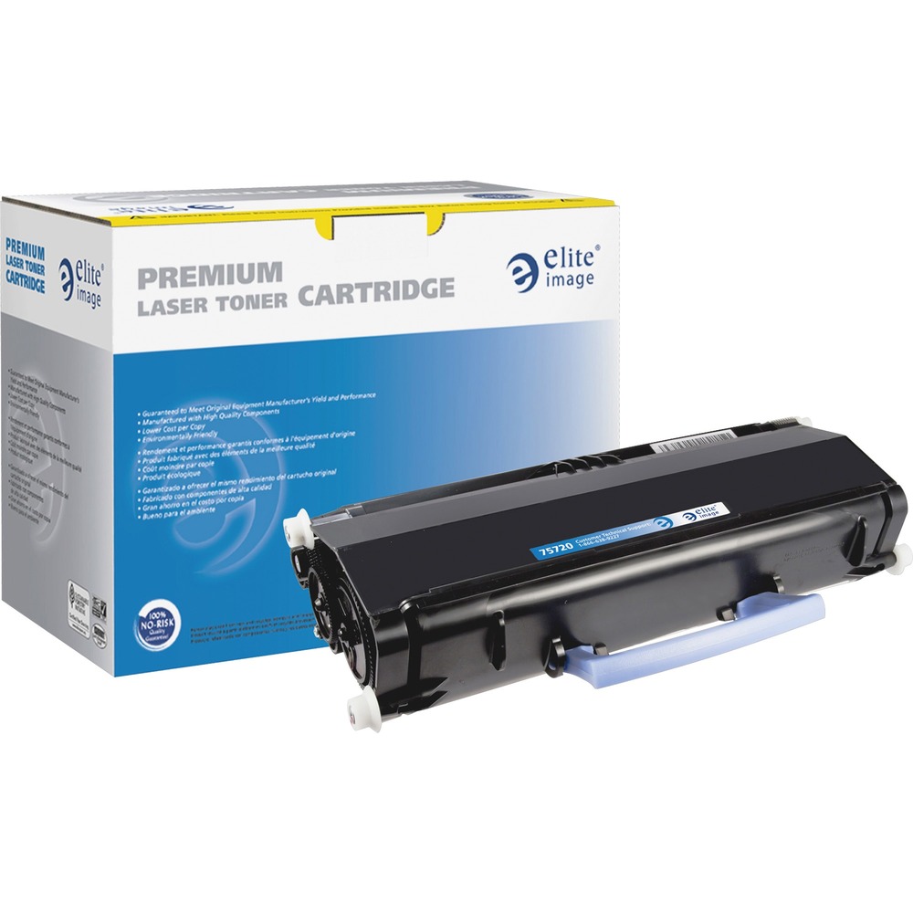 ELI75720 - Remanufactured toner cartridge is designed for use with Dell 2330D, 2330DN, 2350D and 2350DN laser printers. High-yield cartridge yields approximately 6,000 pages. Elite Image is ISO certified. More from the Manufacturer