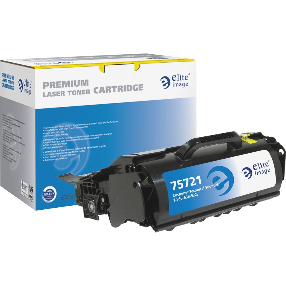 ELI75721 - Remanufactured toner cartridge is made to be a true quality alternative to the OEM while offering significant savings. It works in your Dell 5230N, 5230DN, 5350DN, 5530DN and 5535DN laser printers for exceptional performance. High-yield cartridge yields approximately 25,000 pages. Elite Image is ISO certified. More from the Manufacturer