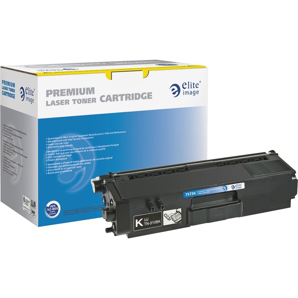 ELI75734 - High-yield toner cartridge is designed for use with Brother HL-4150CDN, HL-4570CDW, HL-4570CDWT; MFC-9460CDN, MFC-9560CDW and MFC-997CDW. Remanufactured cartridge yields approximately 6,000 pages. Elite Image is ISO certified. More from the Manufacturer