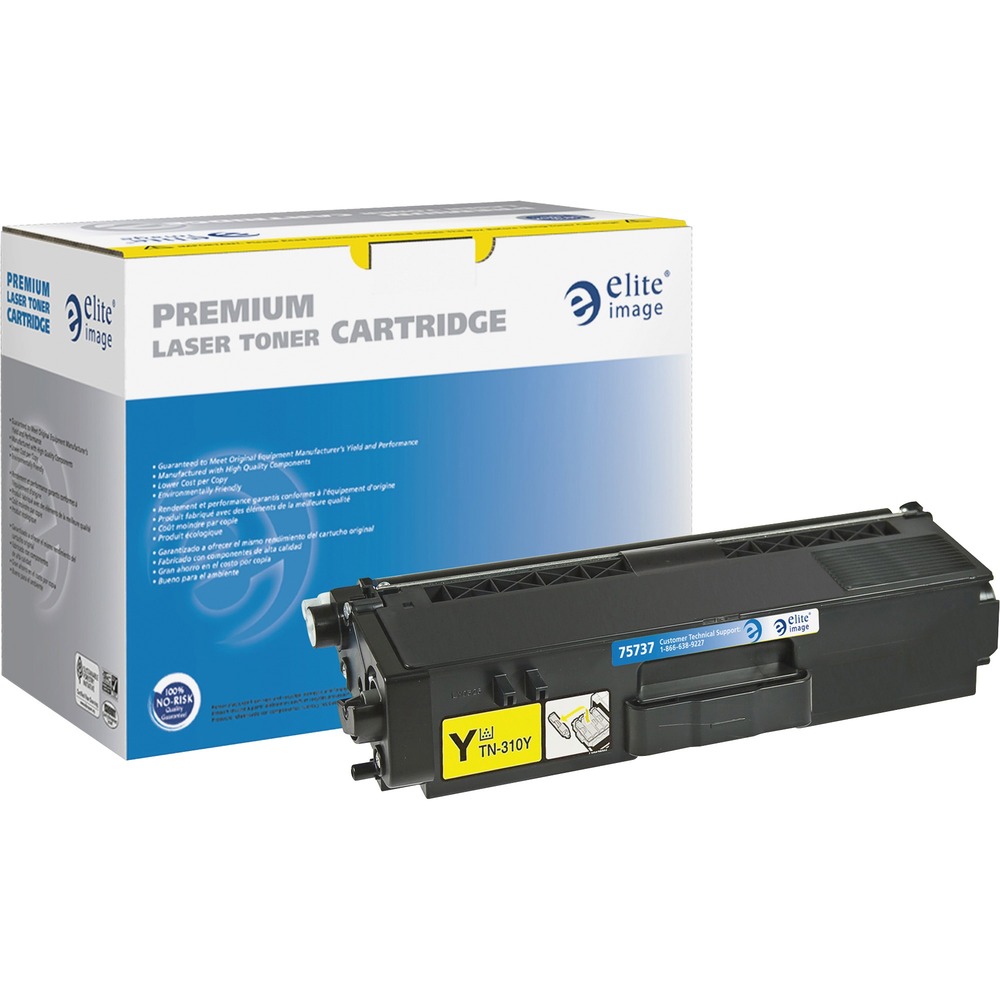 ELI75737 - High-yield toner cartridge is designed for use with Brother HL-4150CDN, HL-4570CDW, HL-4570CDWT; MFC-9460CDN, MFC-9560CDW and MFC-997CDW. Remanufactured cartridge yields approximately 3,500 pages. Elite Image is ISO certified. More from the Manufacturer