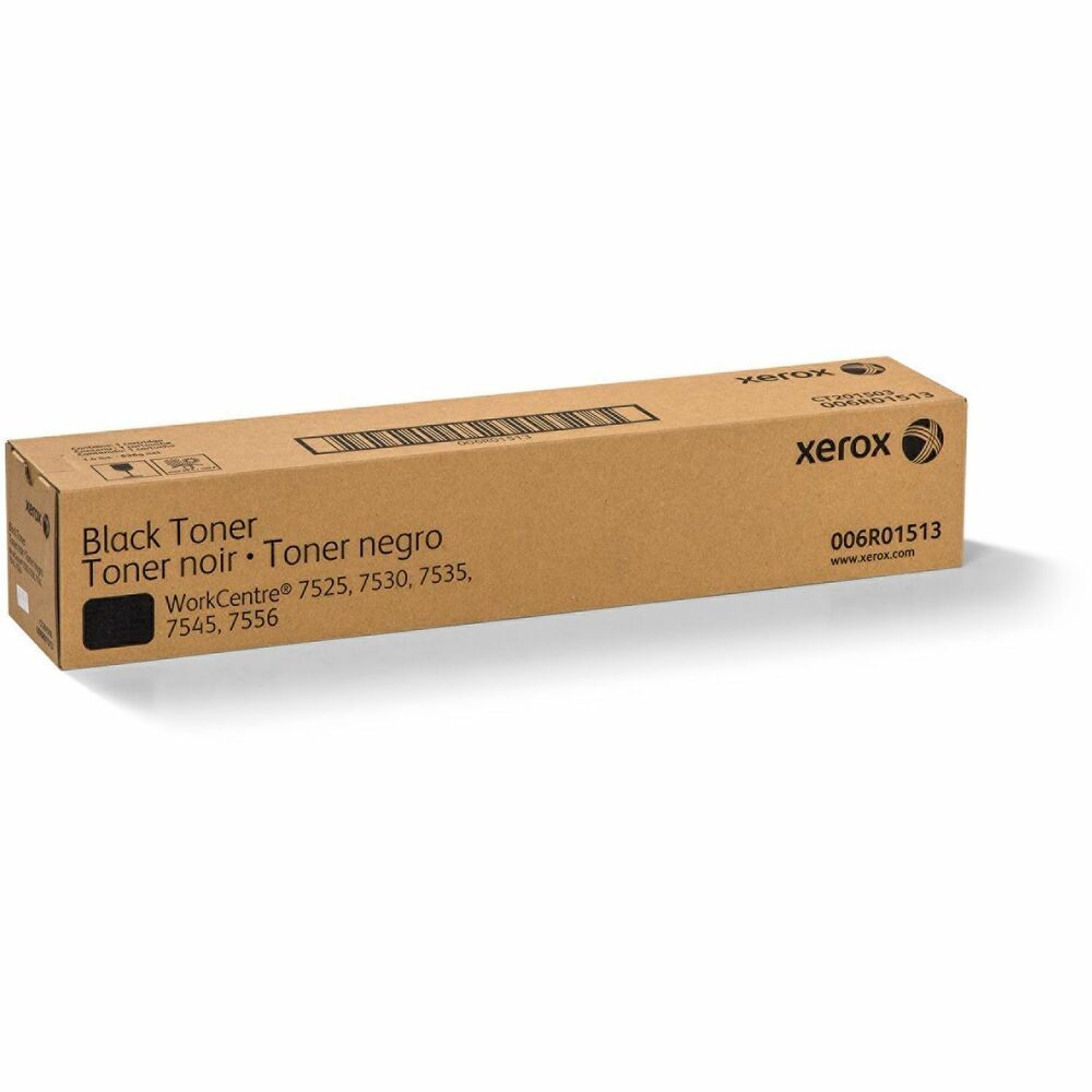 XER006R01513 - Xerox Genuine WorkCentre 7500 Series/7800 Series/7800i Series/7970i/EC7800 Series, WorkCentre 7970 Black Toner Cartridge is specially formulated and tested to provide the best image quality and most reliable printing you can count on page after page. Xerox Genuine Supplies and Xerox equipment are made for each other. Accept no imitations. Compatible toners may risk breakdown of Xerox printers and result in poor print quality and weak colors. With over 75 years' experience, Genuine Xerox Supplies are something you can rely on.