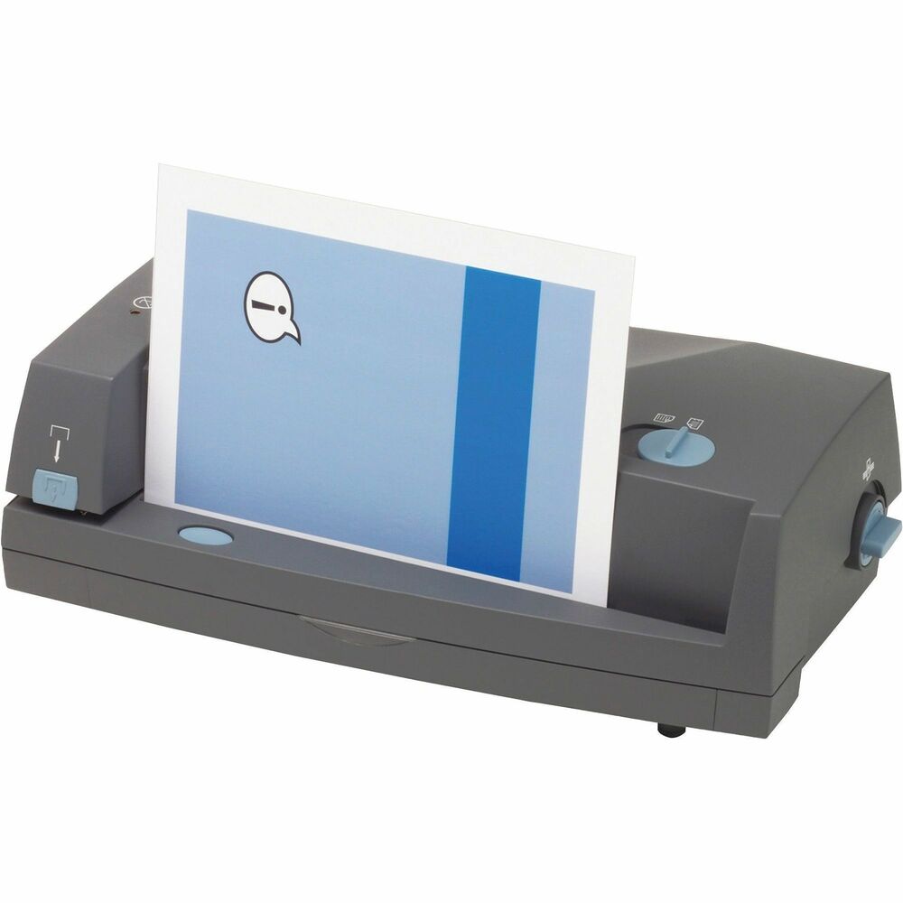 GBC7704280 - Get added convenience with an electric punch and stapler combination. Design also features two-hole and three-hole punching flexibility plus push-button stapling. Simple push-button operation punches 9/32" holes in up to 24 sheets of 20 lb. paper at a time or staples up to 24 sheets. Paper alignment guide ensures perfect punching. Centers are fully adjustable. Staple guide ensures aligned stapling. Extra-large throat accommodates oversized paper. Jam reverse knob easily clears jammed papers. Chip drawer has a window to easily see when to empty. Electric punch and stapler combo is designed for use with Swingline S.F. 4 premium staples (sold separately).