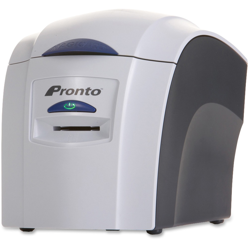 SRX36490001 - Compact identification card printer for lower-volume issuance is perfect for membership clubs and small businesses. Its portability and versatility come with no compromise in print performance for high-quality results no matter where you are. HoloKote technology creates an anti-fraud watermark on every card to prevent the use of counterfeit cards. Rewrite technology uses special cards (sold separately) to print and erase on the same card multiple times in monochrome for easy visitor passes and temporary badges. Plus, the easy-to-use design uses a single card feed that enables you to produce a personalized card in just moments.