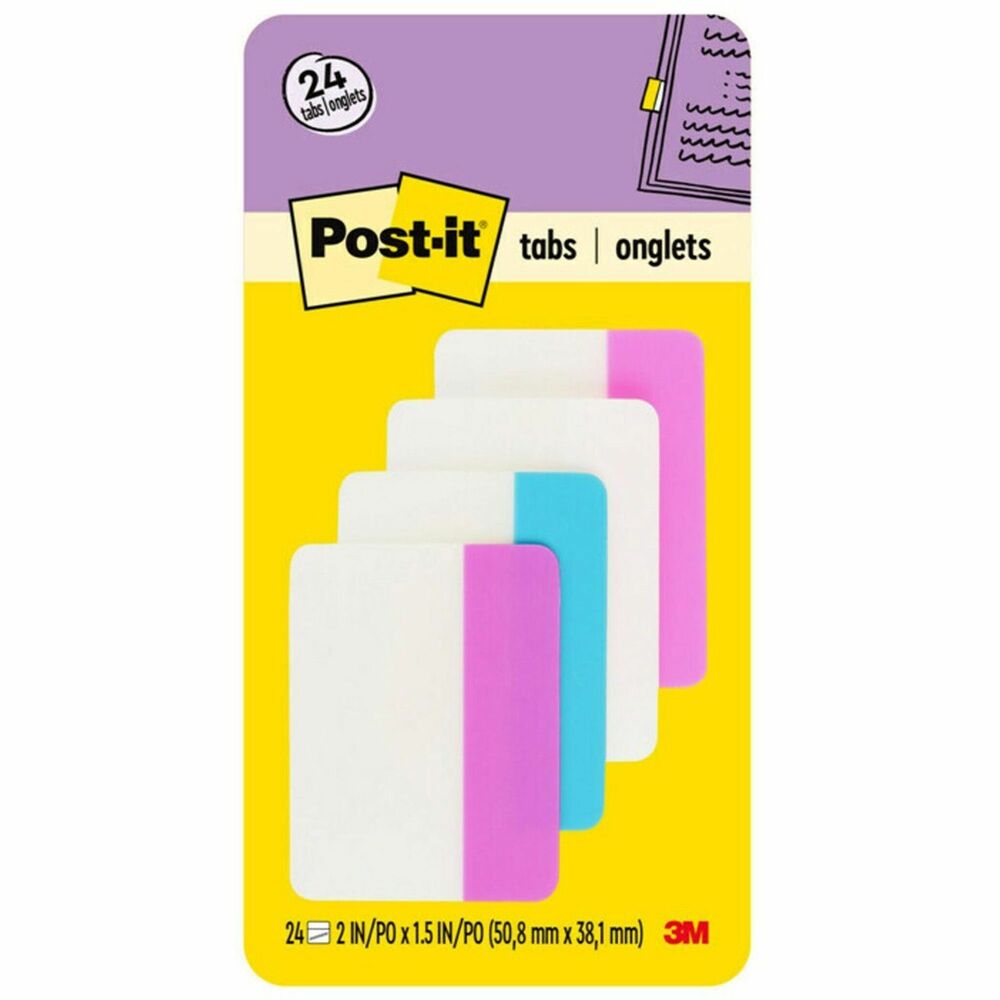MMM686PWAV - Post-it Filing Tabs make it simple to name and label files. Great for storing and retrieving documents and displaying an organized and professional image. 2" tabs are tough and long-lasting. They stand up to repeated use. They are easy to write on, apply and reposition. Filing tabs offer plenty of space for labeling. More from the Manufacturer