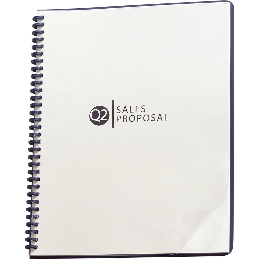 GBC2020024 - Clear covers both display and protect your work. Speed up and simplify the binding process by using pre-punched covers in the CombBind binding style. Tear-resistant plastic material with round corners is clear to show off your title page.