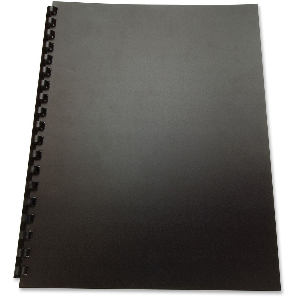 GBC25818 - Poly, unpunched covers are designed for use with binding systems and are made with a high percentage of recycled material. Recyclable cover is made of a durable poly material that is splitproof and tearproof. Design features 16-gauge poly, a flush cut, square corners and no window.
