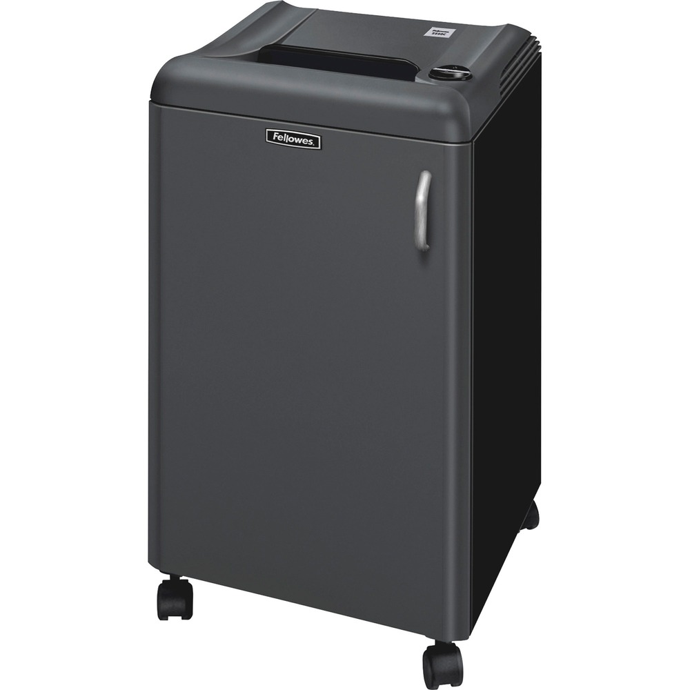 FEL4616001 - This powerful cross-cut shredder is TAA-compliant and perfect for small businesses. Electronically controlled Safety Shield stops shredder when opened. SilentShred offers ultra-quiet performance for shared work spaces. Wide, 10-1/4" paper entry and the continuous-duty motor deliver nonstop shredding. Shredder automatically shuts off after 30 minutes of inactivity for zero energy consumption. Perfect for three to five users, the Fortishred 2250C Cross-Cut Shredder shreds 12 to 14 sheets per pass into 5/32" x 1-9/16" micro-cut particles (Security Level P-4) at 20' per minute. Design includes a 20-gallon bin, full-bin light and wood casing. Shredder can also shred staples, credit cards, paper clips and CDs/DVDs, and requires a dedicated 15 amp outlet for optimal performance.
