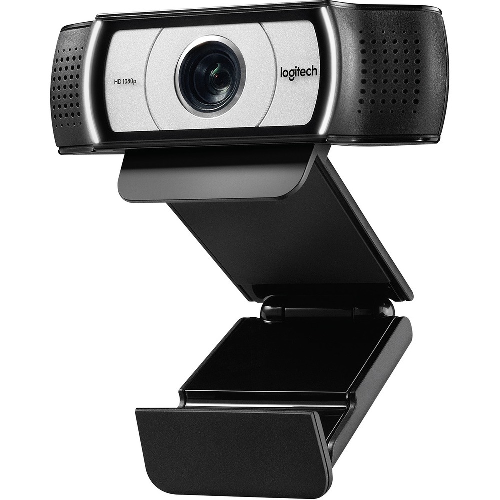 LOG960000971 - C930e is an advanced HD 1080p webcam certified for business that delivers high-resolution video in virtually any environment, including low-light and harshly backlit settings. Frame yourself and your workspace perfectly with a generous 90° diagonal field of view, HD autofocus, pan, tilt, and 4x HD zoom. HD 1080p/30 fps video enhanced by RightLight™ 2, a high-precision lens and H.264 video compression deliver vivid, rich video quality at multiple distances in any environment. C930e features dual integrated omnidirectional mics that capture audio clearly up to 1 meter away so conversations always sound natural and clear. More from the Manufacturer