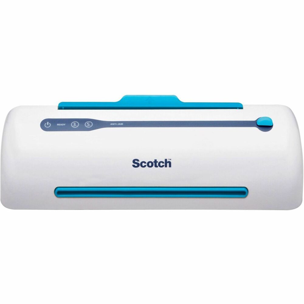 MMMTL906 - PRO Thermal Laminator is ideal for small or home offices that need hassle-free, professional-quality laminating. Superior jam-prevention technology automatically prevents misfed items. Laminator warms up in 5 minutes and laminates at 15" per minute. Indicator light alerts you when the machine is ready. Laminator accommodates 3 and 5 mil thick thermal pouches that are up to 9-1/2" wide. It is great for protecting and preserving frequently referenced or handled items. Stylish design includes sleek, easy-to-use touch controls; carrying handle; hidden cord storage; and built-in loading tray. Auto shutoff turns the laminator off after 1 hour of inactivity, which helps conserve energy. More from the Manufacturer