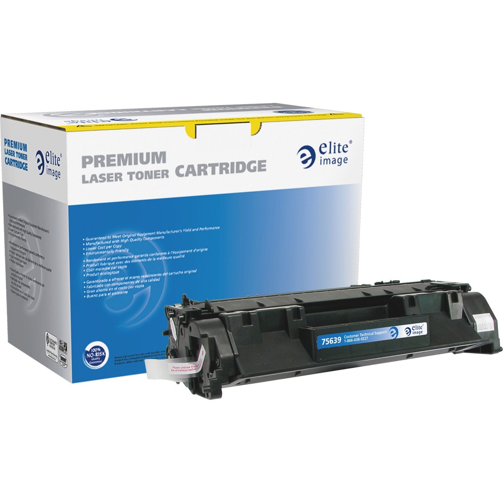 ELI75639 - MICR toner cartridge is designed for use with HP LaserJet Pro 400 M401, M401DN, M401DW; and Pro 400 MFP M425DN. Toner contains magnetic image character-recognition ink for security purposes in printing checks. Replacement cartridge yields approximately 2,700 pages. Elite Image is ISO certified. More from the Manufacturer