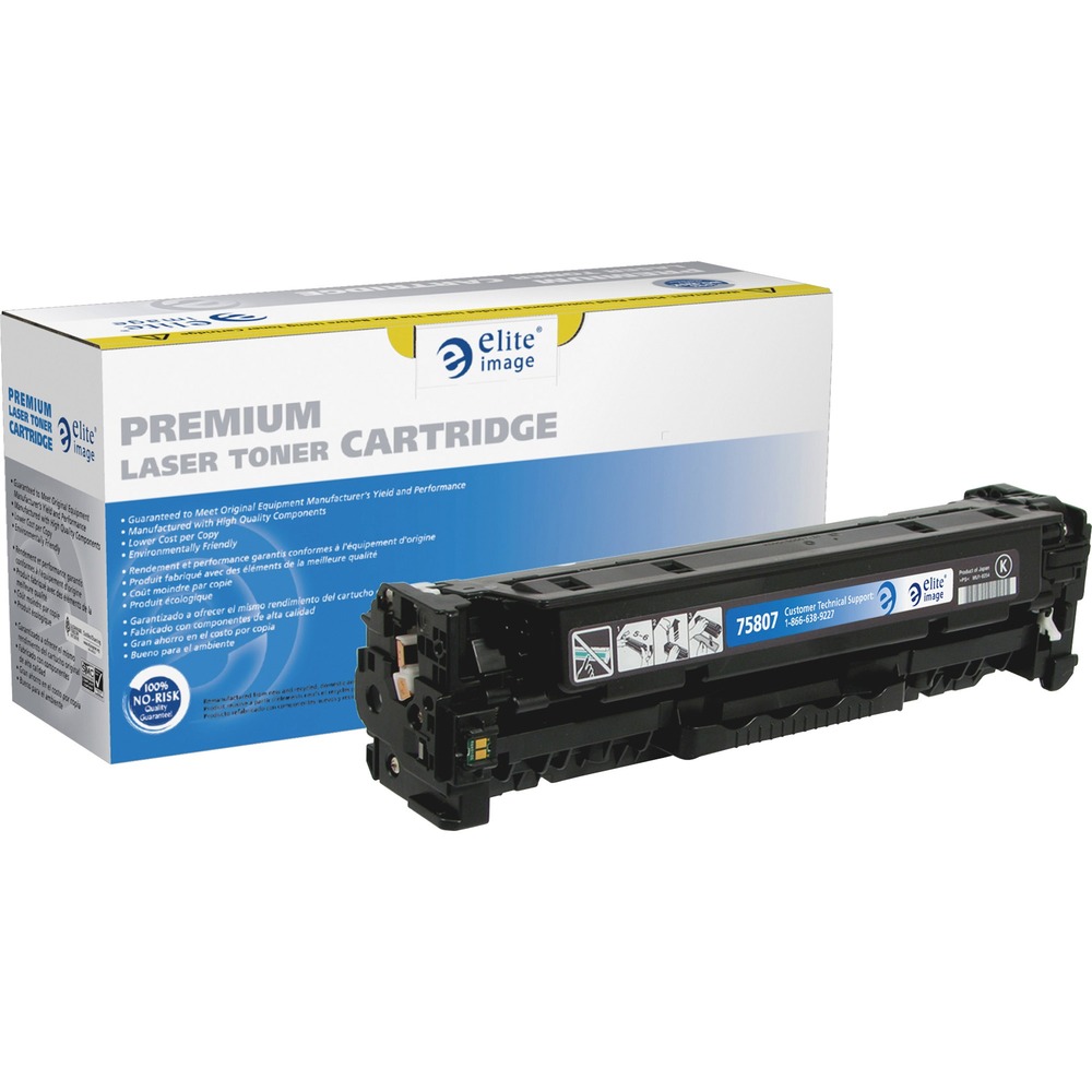 ELI75807 - High-yield toner cartridge is designed for use with Hewlett-Packard LaserJet Pro 300 Color M351, MFP M375, MFP M375nw; Pro 400 Color M451, M451dn, M451dw, M451nw, MFP M475, MFP M475dn and MFP M475dw. Remanufactured cartridge yields approximately 4,000 pages. Elite Image is ISO certified. More from the Manufacturer
