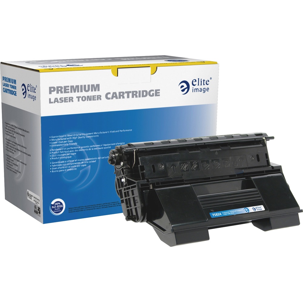 ELI75824 - High-yield toner cartridge is designed for use with Xerox Phaser 4510, 4510/B, 4510/DT, 4510/DX, 4510/N and 4510/YB. Remanufactured cartridge yields approximately 19,000 pages. Elite Image is ISO certified. More from the Manufacturer